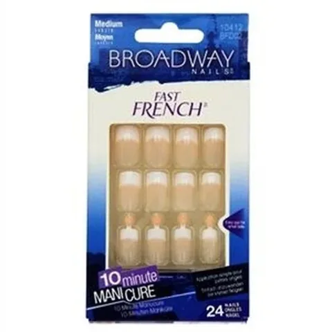 Broadway Schnelle Französische Nagelset