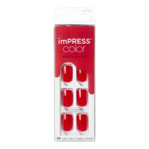 Impress Color Self Adhesive False Nails Short - 83752