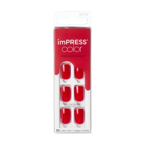 Impress Color Self Adhesive False Nails Short - 83752