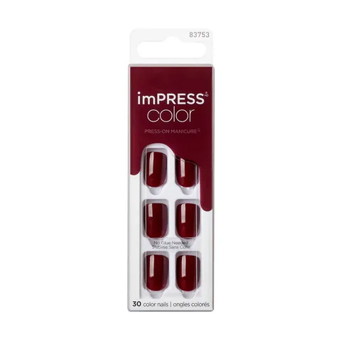 Импресс Цветные Самоклеящиеся Искусственные Ногти Короткие - 83753 от ImPress