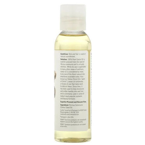 Now Castor Oil, 118 ml