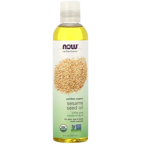 NOW Bio Sesamöl, 237 ml von NOW