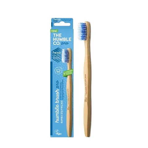 Humble Brush فرشاة أسنان هامبل براش برو إنتر دينتال الحساسة أزرق