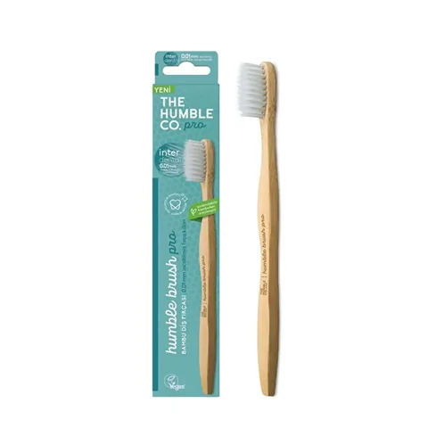 Humble Brush فرشاة أسنان هامبل براش برو إنتر دينتال بيضاء