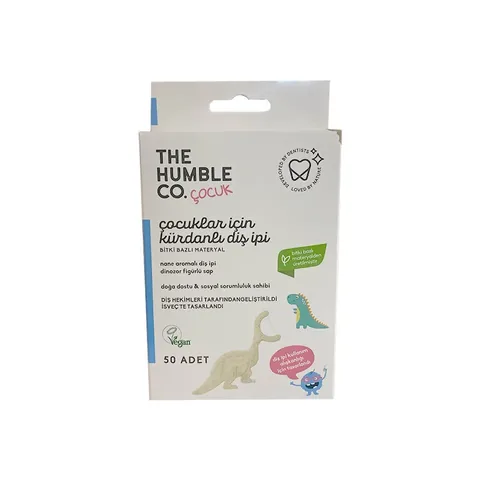 Humble Brush خيط تنظيف الأسنان للأطفال من شركة هامبل كو، 50 قطعة