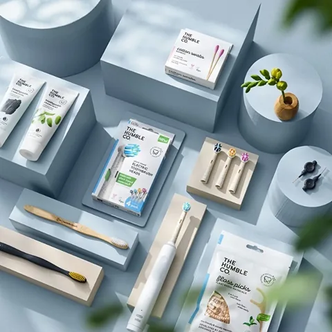The Humble Co Plant-Based Electric Toothbrush Head 4 pcs
