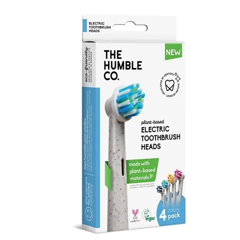The Humble Co Plant-Based Electric Toothbrush Head 4 pcs