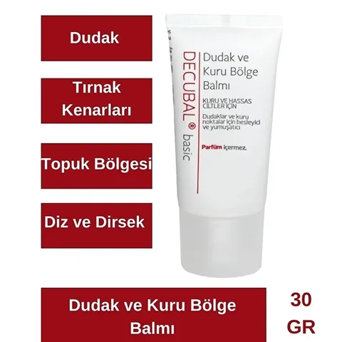 Decubal Basic Lip and Dry Area Balm 30 ml