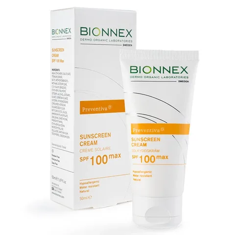 Bionnex Preventiva Sun Cream Max Spf100 50 ml