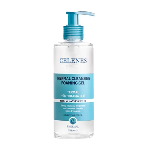 Celenes By Sweden Thermal Face Wash Gel 250 ml - Dry and Sensitive Skin