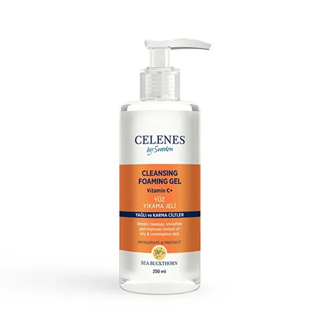 Celenes Sanddorn Schäumendes Gesichtswaschgel 250 ml