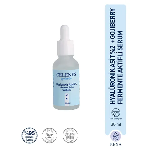 Celenes By Sweden Kafein 5 + Rowan Berries Active Eye Contour Serum 30 ml