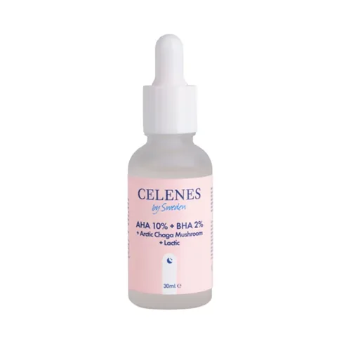 Celenes AHA BHA Milchsäure Serum mit arktischem Chaga 30ml