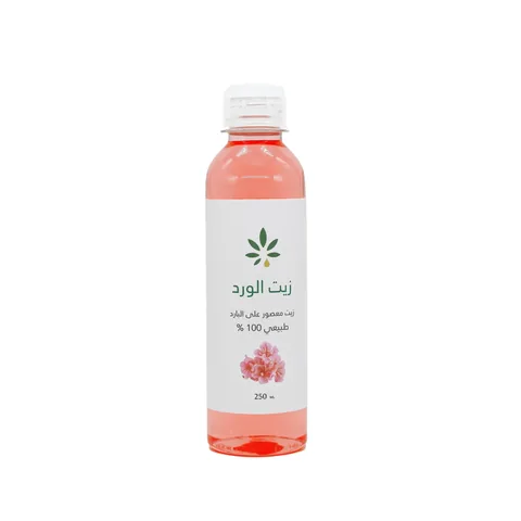 Herb and Oil زيت الورد الاحمر من عشبة وزيت 250  مل