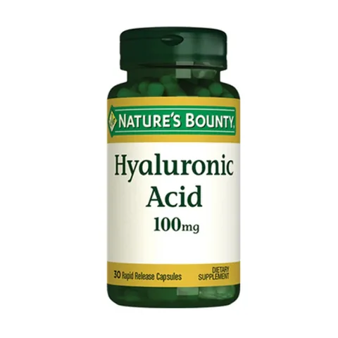 Hyaluronsäure 100 mg, 30 Kapseln für Haut und Gelenke von Nature's Bounty