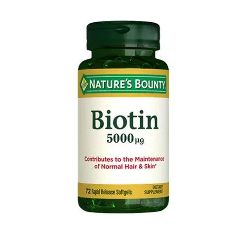 Nature's Bounty Biotin 5000 mcg