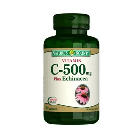 Витамин C 500 мг с эхинацеей от Nature's Bounty, 100 таблеток