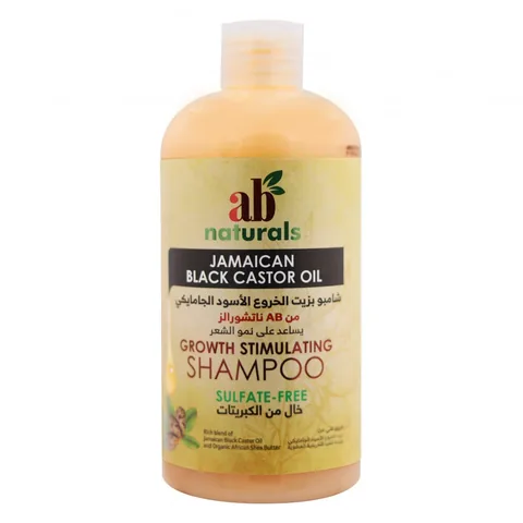 شامبو تحفيز نمو زيت الخروع الأسود الجامايكي 479 مل من ايه بي ناتشورالز AB Naturals