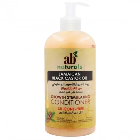 بلسم تحفيز نمو زيت الخروع الأسود الجامايكي 479 مل من ايه بي ناتشورالز AB Naturals