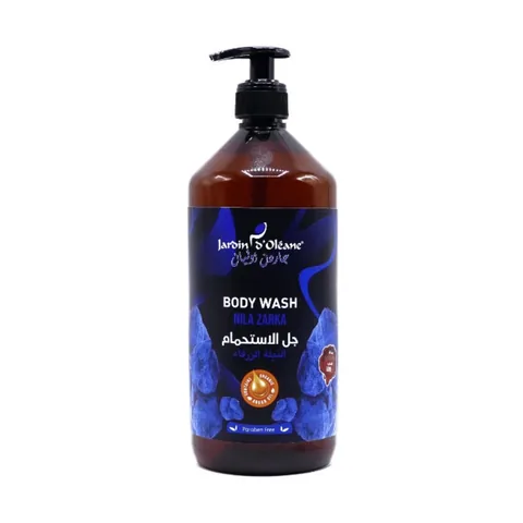 Jardin Oleane جل استحمام بالنيلة الزرقاء من جاردن اوليان 1 لتر
