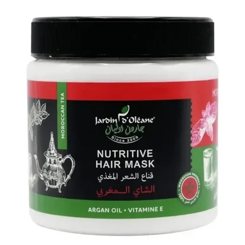 Marokkanische Teepflege-Haarmaske 500g von Garden Olyan