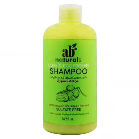 شامبو زيت الزيتون وبروتين البيض 479 مل من ايه بي ناتشورالز AB Naturals