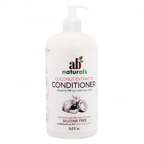 بلسم مستخلصات جوز الهند خالي من السيليكون 479 مل من ايه بي ناتشورالز AB Naturals