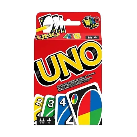 UNO Classic Kartenspiel mit anpassbaren Jokerkarten