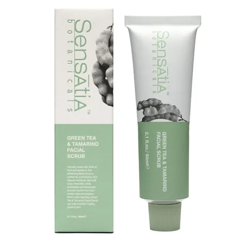 Пилинг для лица с зеленым чаем и тамариндом 60 мл от Sensatia Botanicals