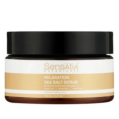 Скраб для тела с морской солью для расслабления 100 мл от Sensatia Botanicals