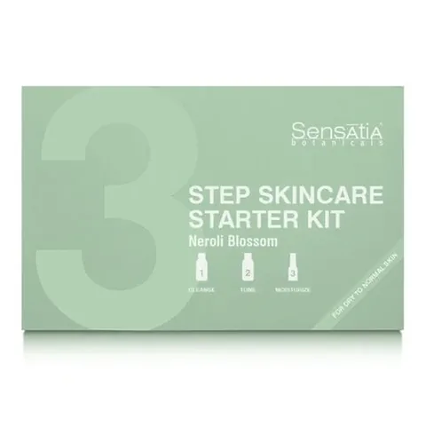 Набор по уходу за кожей Sensatia Botanicals с цветками нероли 3 шага