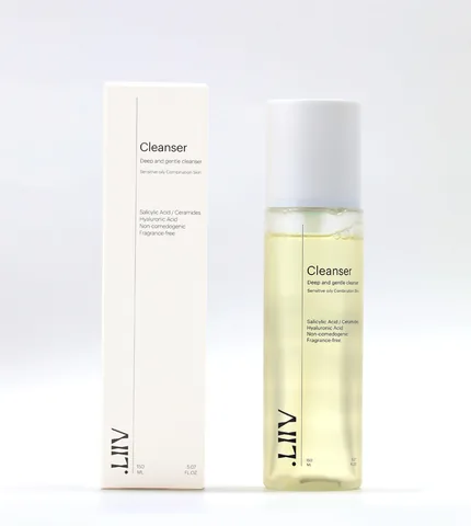 Gentle Deep Cleanser with Salicylic Acid and Hyaluronic Acid by Leaf 150 ml