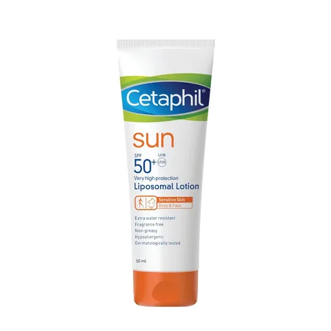 Cetaphil 100ml Liposomal Sunscreen SPF50 for Dry and Sensitive Skin