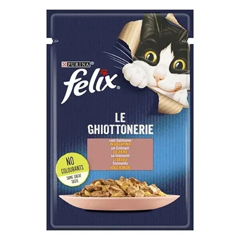 Корм для кошек Felix с свежим лососем 85 г