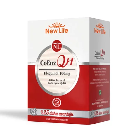 New Life CoEnz QH 100 mg 60 Soft Capsule