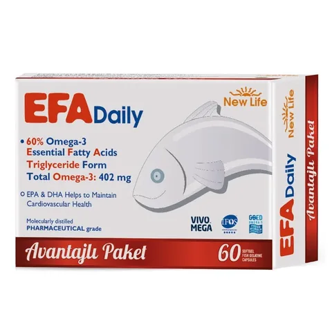 New Life EFA Daily Food Supplement 60 Capsules