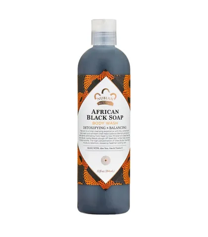 Afrikanische Schwarze Seife Duschgel 384ml von Nubian Heritage