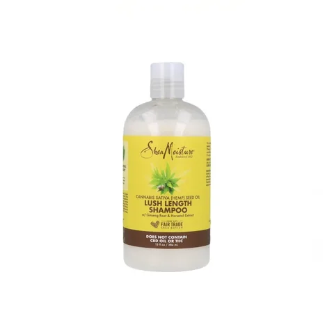 Shea Moisture Haarverlängerndes und Verdickendes Shampoo mit Hanfsamenöl, 384 ml