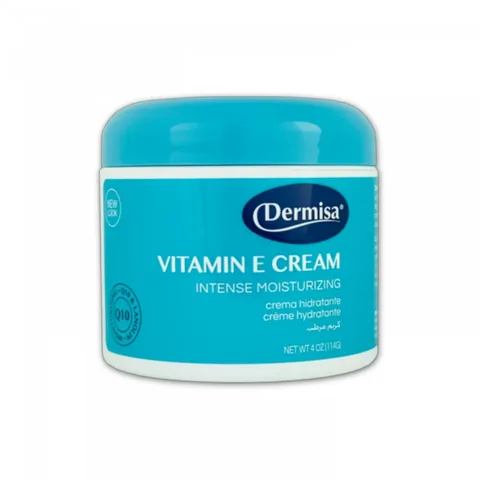 Aufhellende Creme mit Vitamin E und Q10-Enzym 100g von Dermisa