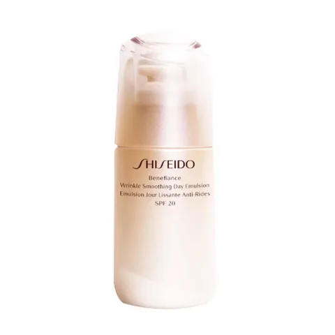 Shiseido مستحلب شيسيدو بينيفيانس النهاري لتنعيم التجاعيد بعامل حماية من الشمس 20، 75 مل