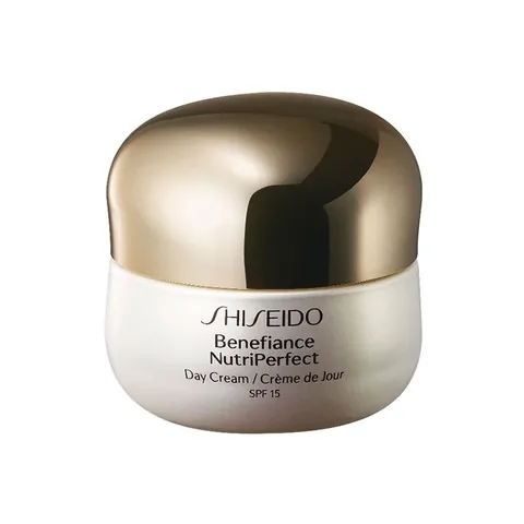 Shiseido كريم شيسيدو بينيفيانس نوتريبيرفيكت النهاري بعامل حماية من الشمس 15 50 مل