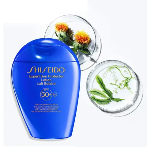 Shiseido لوشن شيسيدو جي إس سي بلو إكسبيرت الواقي من الشمس بعامل حماية 50+، 300 مل