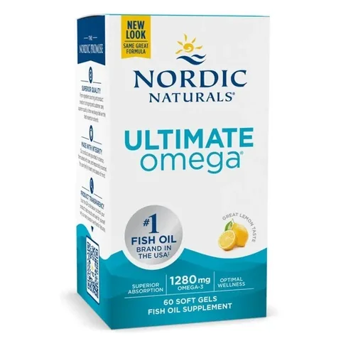 Ультимейт Омега 1280 мг 60 капсул от Nordic Naturals