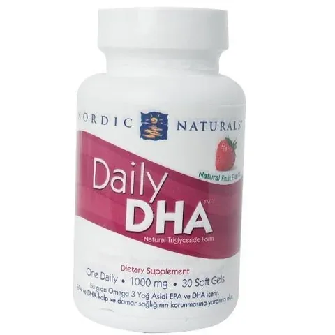 Nordic Naturals DHA 1000mg Weichkapseln - Omega-3 Unterstützung für das Gehirn