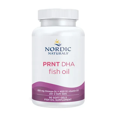 Nordic Naturals Pränatal DHA Omega-3 für gesunde Schwangerschaft 90 Kapseln