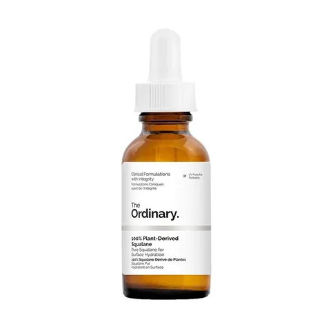 The Ordinary 100% Plant-derived Skin Moisturizing Squalane Oil.