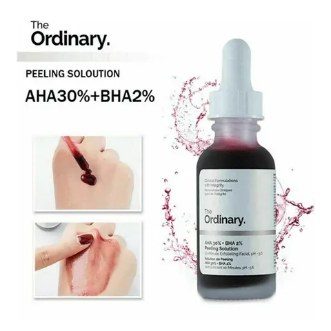 حمض الإيجي سي جي 30% + حمض البيتا هيدروكسي 2% 30 مل من ذا أورديناري The Ordinary