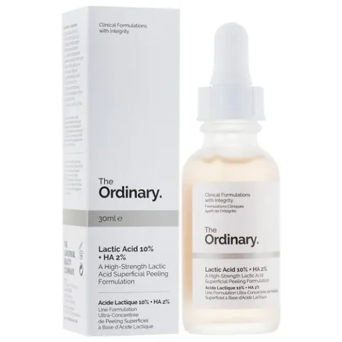 The Ordinary Lactic Acid 10% + Ha Peeling