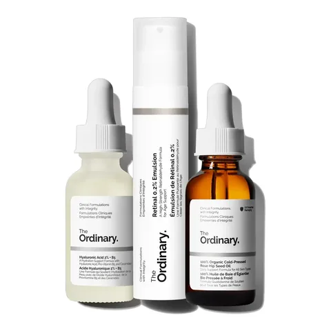 The Ordinary Night Set for Hydrating, Brightening, and Targeting Signs of Aging