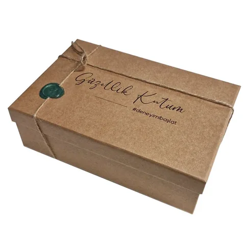 Kraft Pappschachtel für Kosmetik